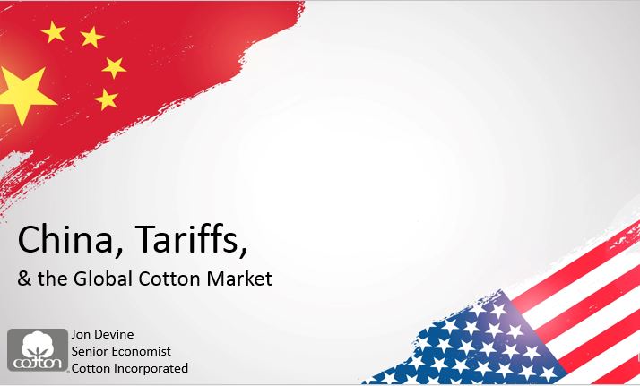 CHINA, TARIFFS AND THE GLOBAL COTTON OUTLOOK